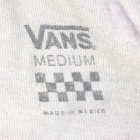 Vans Mens T-Shirt Medium Classic White Graphic Tee Short Sleeve Crew Neck Casual - Picture 3 of 9